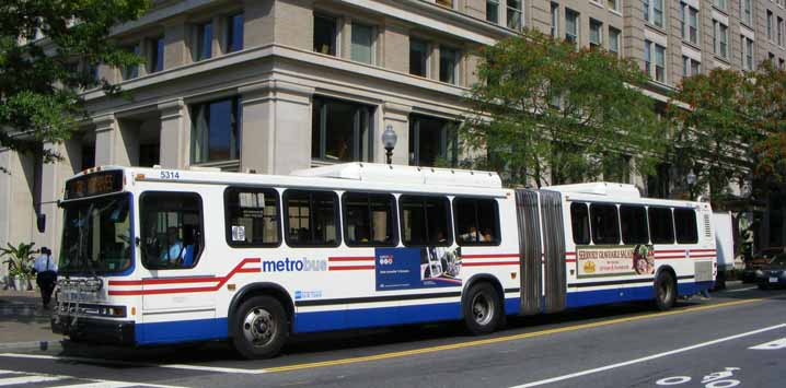 WMATA Metrobus Neoplan AN460 5314